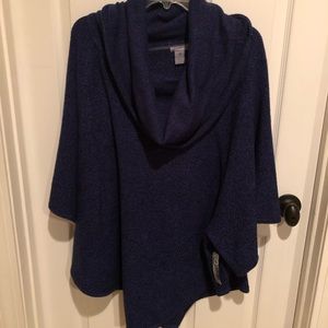 New Directions 3x cobalt blue sweater NWT